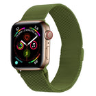 Milanese Stainless Steel Watch Band For Apple Watch Series, 7 45mm / 6&SE&5&4 44mm / 3&2&1 42mm, 7 41mm / 6&SE&5&4 40mm / 3&2&1 38mm - DealBuddy