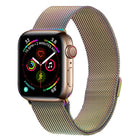 Milanese Stainless Steel Watch Band For Apple Watch Series, 7 45mm / 6&SE&5&4 44mm / 3&2&1 42mm, 7 41mm / 6&SE&5&4 40mm / 3&2&1 38mm - DealBuddy