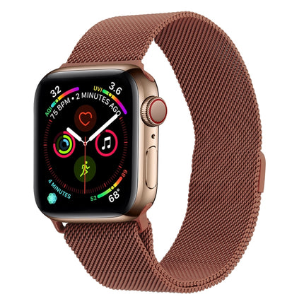 Milanese Stainless Steel Watch Band For Apple Watch Series, 7 45mm / 6&SE&5&4 44mm / 3&2&1 42mm, 7 41mm / 6&SE&5&4 40mm / 3&2&1 38mm - DealBuddy