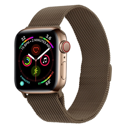 Milanese Stainless Steel Watch Band For Apple Watch Series, 7 45mm / 6&SE&5&4 44mm / 3&2&1 42mm, 7 41mm / 6&SE&5&4 40mm / 3&2&1 38mm - DealBuddy