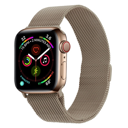 Milanese Stainless Steel Watch Band For Apple Watch Series, 7 45mm / 6&SE&5&4 44mm / 3&2&1 42mm, 7 41mm / 6&SE&5&4 40mm / 3&2&1 38mm - DealBuddy