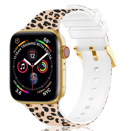 Square Buckle Color Printing Watch Band For Apple Watch Series, 7 45mm / 6&SE&5&4 44mm / 3&2&1 42mm, 7 41mm / 6&SE&5&4 40mm / 3&2&1 38mm - DealBuddy
