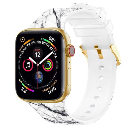 Square Buckle Color Printing Watch Band For Apple Watch Series, 7 45mm / 6&SE&5&4 44mm / 3&2&1 42mm, 7 41mm / 6&SE&5&4 40mm / 3&2&1 38mm - DealBuddy