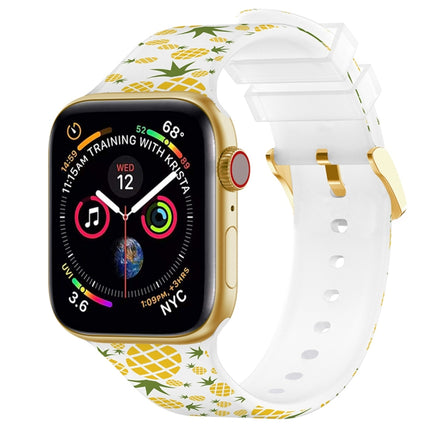 Square Buckle Color Printing Watch Band For Apple Watch Series, 7 45mm / 6&SE&5&4 44mm / 3&2&1 42mm, 7 41mm / 6&SE&5&4 40mm / 3&2&1 38mm - DealBuddy