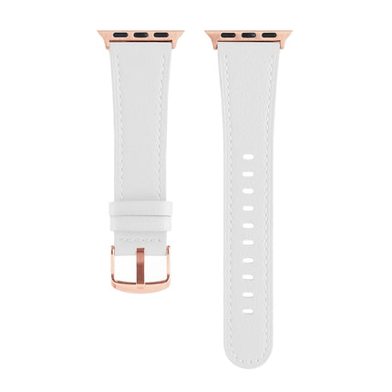 Universal Genuine Leather Watch Band For Apple Watch Series, 7 45mm / 6&SE&5&4 44mm / 3&2&1 42mm, 7 41mm / 6&SE&5&4 40mm / 3&2&1 38mm - DealBuddy