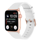 Universal Genuine Leather Watch Band For Apple Watch Series, 7 45mm / 6&SE&5&4 44mm / 3&2&1 42mm, 7 41mm / 6&SE&5&4 40mm / 3&2&1 38mm - DealBuddy