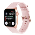 Universal Genuine Leather Watch Band For Apple Watch Series, 7 45mm / 6&SE&5&4 44mm / 3&2&1 42mm, 7 41mm / 6&SE&5&4 40mm / 3&2&1 38mm - DealBuddy