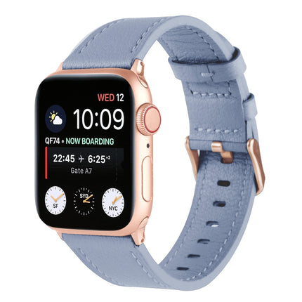 Universal Genuine Leather Watch Band For Apple Watch Series, 7 45mm / 6&SE&5&4 44mm / 3&2&1 42mm, 7 41mm / 6&SE&5&4 40mm / 3&2&1 38mm - DealBuddy