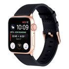 Universal Genuine Leather Watch Band For Apple Watch Series, 7 45mm / 6&SE&5&4 44mm / 3&2&1 42mm, 7 41mm / 6&SE&5&4 40mm / 3&2&1 38mm - DealBuddy