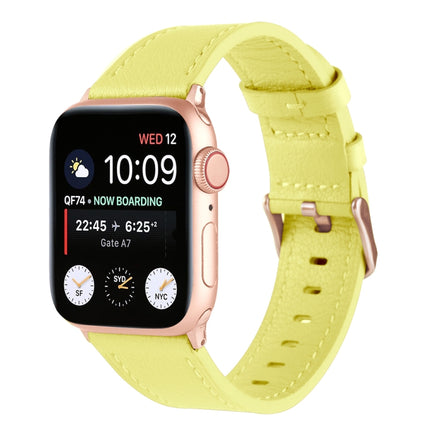 Universal Genuine Leather Watch Band For Apple Watch Series, 7 45mm / 6&SE&5&4 44mm / 3&2&1 42mm, 7 41mm / 6&SE&5&4 40mm / 3&2&1 38mm - DealBuddy