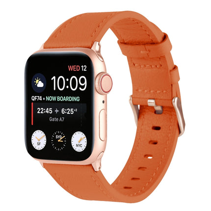 Universal Genuine Leather Watch Band For Apple Watch Series, 7 45mm / 6&SE&5&4 44mm / 3&2&1 42mm, 7 41mm / 6&SE&5&4 40mm / 3&2&1 38mm - DealBuddy