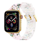 Square Buckle Transparent Watch Band For Apple Watch Series, 7 45mm / 6&SE&5&4 44mm / 3&2&1 42mm, 7 41mm / 6&SE&5&4 40mm / 3&2&1 38mm - DealBuddy