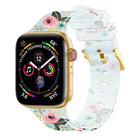 Square Buckle Transparent Watch Band For Apple Watch Series