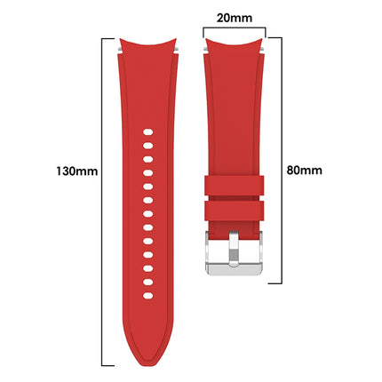 mm Silicone Watch Band, For Samsung Galaxy Watch 5 40mm, For Samsung Galaxy Watch 5 Pro 45mm - DealBuddy