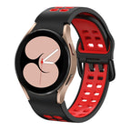 For Samsung Galaxy Watch 5 40mm / Black Red