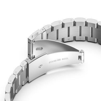 Three Strains Steel Watch Band, For Samsung Galaxy Watch 5 40mm, For Samsung Galaxy Watch 5 Pro 45mm - DealBuddy