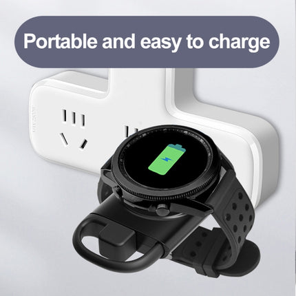 T09-S USB+Type-C Portable Wireless Smart Watch Charger for Samsung Watch Series