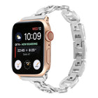 Steel Watch Band For Apple Watch Series, 7 45mm / 6&SE&5&4 44mm / 3&2&1 42mm, 7 41mm / 6&SE&5&4 40mm / 3&2&1 38mm - DealBuddy