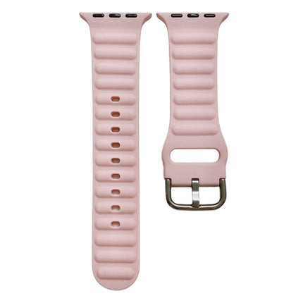 Single Color Silicone Watch Band For Apple Watch Series, 7 45mm / 6&SE&5&4 44mm / 3&2&1 42mm, 7 41mm / 6&SE&5&4 40mm / 3&2&1 38mm - DealBuddy