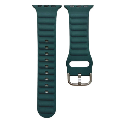 Single Color Silicone Watch Band For Apple Watch Series, 7 45mm / 6&SE&5&4 44mm / 3&2&1 42mm, 7 41mm / 6&SE&5&4 40mm / 3&2&1 38mm - DealBuddy
