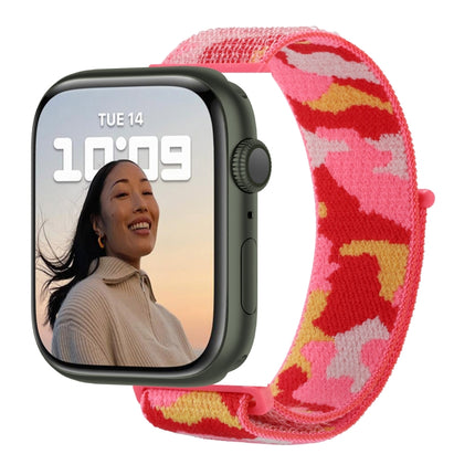 Nylon Loop Watch Band For Apple Watch Series, 7 45mm / 6&SE&5&4 44mm / 3&2&1 42mm, 7 41mm / 6&SE&5&4 40mm / 3&2&1 38mm - DealBuddy