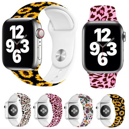 Single Nail Printing Watch Band For Apple Watch Series, 7 45mm / 6&SE&5&4 44mm / 3&2&1 42mm, 7 41mm / 6&SE&5&4 40mm / 3&2&1 38mm - DealBuddy