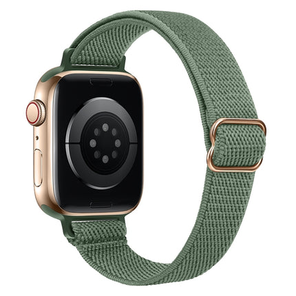 Small Waist Nylon Watch Band For Apple Watch Series, 7 45mm / 6&SE&5&4 44mm / 3&2&1 42mm, 7 41mm / 6&SE&5&4 40mm / 3&2&1 38mm - DealBuddy