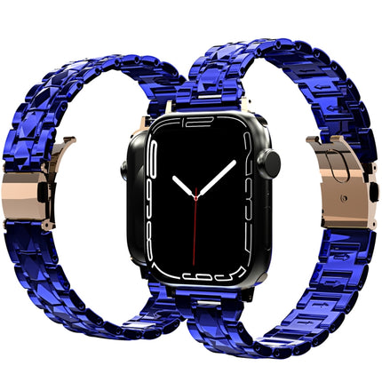 Electroplated Acrylic Watch Band For Apple Watch Series, 7 45mm / 6&SE&5&4 44mm / 3&2&1 42mm, 7 41mm / 6&SE&5&4 40mm / 3&2&1 38mm - DealBuddy