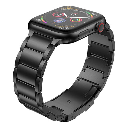 Titanium Alloy Watch Band For Apple Watch Series, 7 45mm / 6&SE&5&4 44mm / 3&2&1 42mm, 7 41mm / 6&SE&5&4 40mm / 3&2&1 38mm - DealBuddy