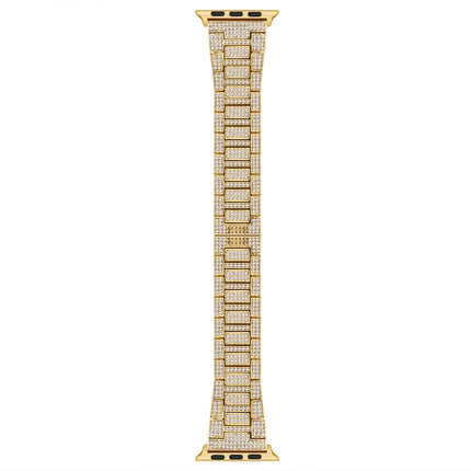 Diamond Metal Watch Band For Apple Watch Series, 7 45mm / 6&SE&5&4 44mm / 3&2&1 42mm, 7 41mm / 6&SE&5&4 40mm / 3&2&1 38mm - DealBuddy