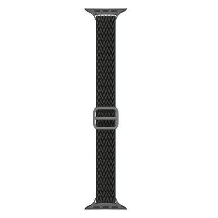Wave Small Waist Nylon Watch Band For Apple Watch Series, 7 45mm / 6&SE&5&4 44mm / 3&2&1 42mm, 7 41mm / 6&SE&5&4 40mm / 3&2&1 38mm - DealBuddy