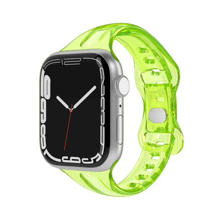 TPU 8-buckle Watch Band For Apple Watch Series, 7 45mm / 6&SE&5&4 44mm / 3&2&1 42mm, 7 41mm / 6&SE&5&4 40mm / 3&2&1 38mm - DealBuddy