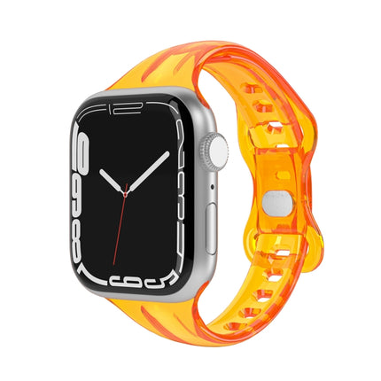 TPU 8-buckle Watch Band For Apple Watch Series, 7 45mm / 6&SE&5&4 44mm / 3&2&1 42mm, 7 41mm / 6&SE&5&4 40mm / 3&2&1 38mm - DealBuddy