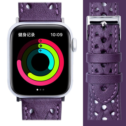 Genuine Leather Woven Watch Strap For Apple Watch Series, 7 45mm / 6&SE&5&4 44mm / 3&2&1 42mm, 7 41mm / 6&SE&5&4 40mm / 3&2&1 38mm - DealBuddy