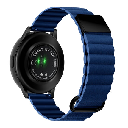 Magnetic Buckle Leather Watch Band