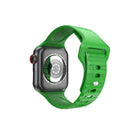 Wavy Silicone Watch Strap For Apple Watch Series, 7 45mm / 6&SE&5&4 44mm / 3&2&1 42mm, 7 41mm / 6&SE&5&4 40mm / 3&2&1 38mm - DealBuddy