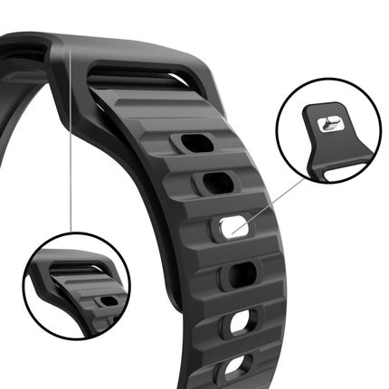 Wavy Silicone Watch Strap For Apple Watch Series, 7 45mm / 6&SE&5&4 44mm / 3&2&1 42mm, 7 41mm / 6&SE&5&4 40mm / 3&2&1 38mm - DealBuddy