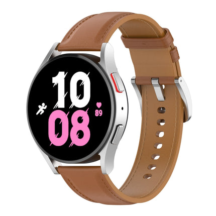 Premium Leather Watch Band, For Samsung Galaxy Watch 5 40mm, For Samsung Galaxy Watch 5 44mm, For Samsung Galaxy Watch 5 Pro 45mm - DealBuddy