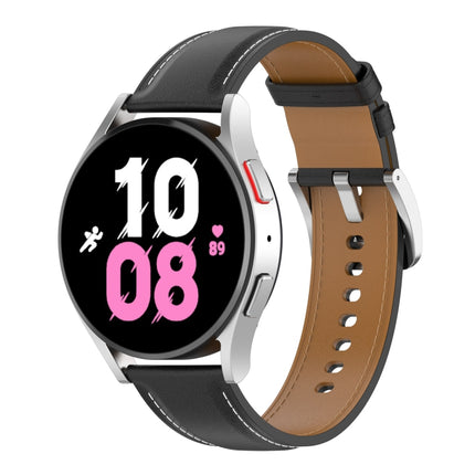 Premium Leather Watch Band, For Samsung Galaxy Watch 5 40mm, For Samsung Galaxy Watch 5 44mm, For Samsung Galaxy Watch 5 Pro 45mm - DealBuddy