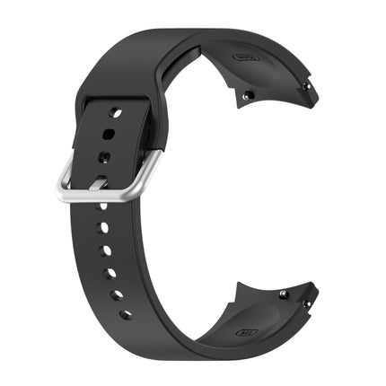 Official Silicone Silver Round Buckle Watch Band