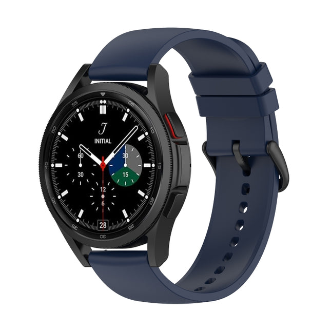 20mm Round Tail Silicone Watch Band