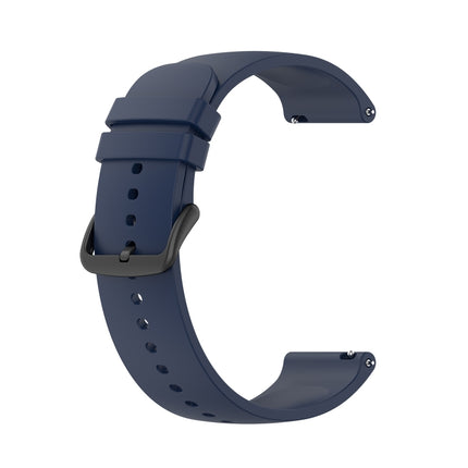 20mm Round Tail Silicone Watch Band
