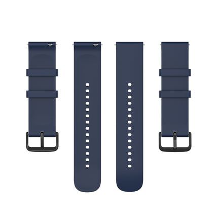 20mm Round Tail Silicone Watch Band, For Samsung Galaxy Watch 5 40mm, For Samsung Galaxy Watch 5 44mm, For Samsung Galaxy Watch 5 Pro 45mm - DealBuddy