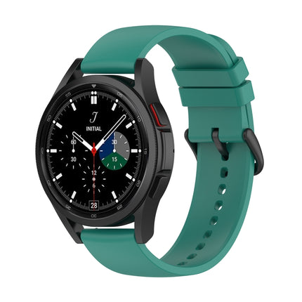 20mm Round Tail Silicone Watch Band