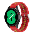 20mm Colorful Hole Silicone Watch Band, For Samsung Galaxy Watch 5 40mm, For Samsung Galaxy Watch 5 44mm, For Samsung Galaxy Watch 5 Pro 45mm - DealBuddy