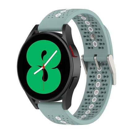 20mm Colorful Hole Silicone Watch Band, For Samsung Galaxy Watch 5 40mm, For Samsung Galaxy Watch 5 44mm, For Samsung Galaxy Watch 5 Pro 45mm - DealBuddy
