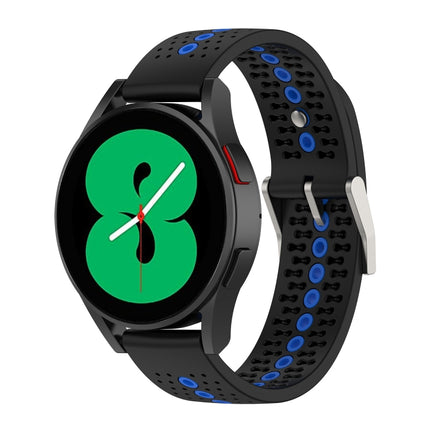 20mm Colorful Hole Silicone Watch Band, For Samsung Galaxy Watch 5 40mm, For Samsung Galaxy Watch 5 44mm, For Samsung Galaxy Watch 5 Pro 45mm - DealBuddy