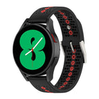 For Samsung Galaxy Watch 5 44mm / Black Orange