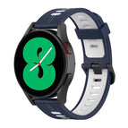For Samsung Galaxy Watch 5 44mm / Midnight Blue+White