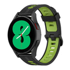 For Samsung Galaxy Watch 5 44mm / Lime Green+Black